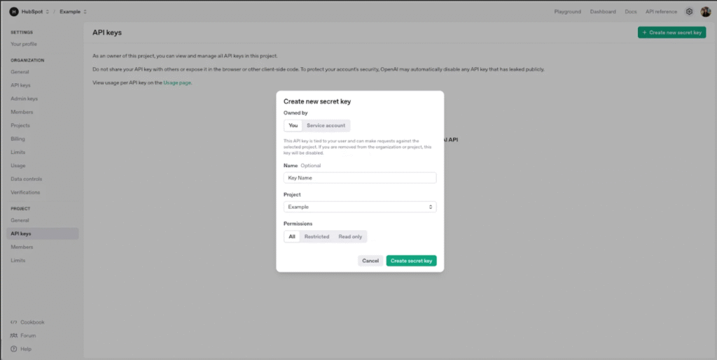 HubSpot Custom LLM Workflow Actions