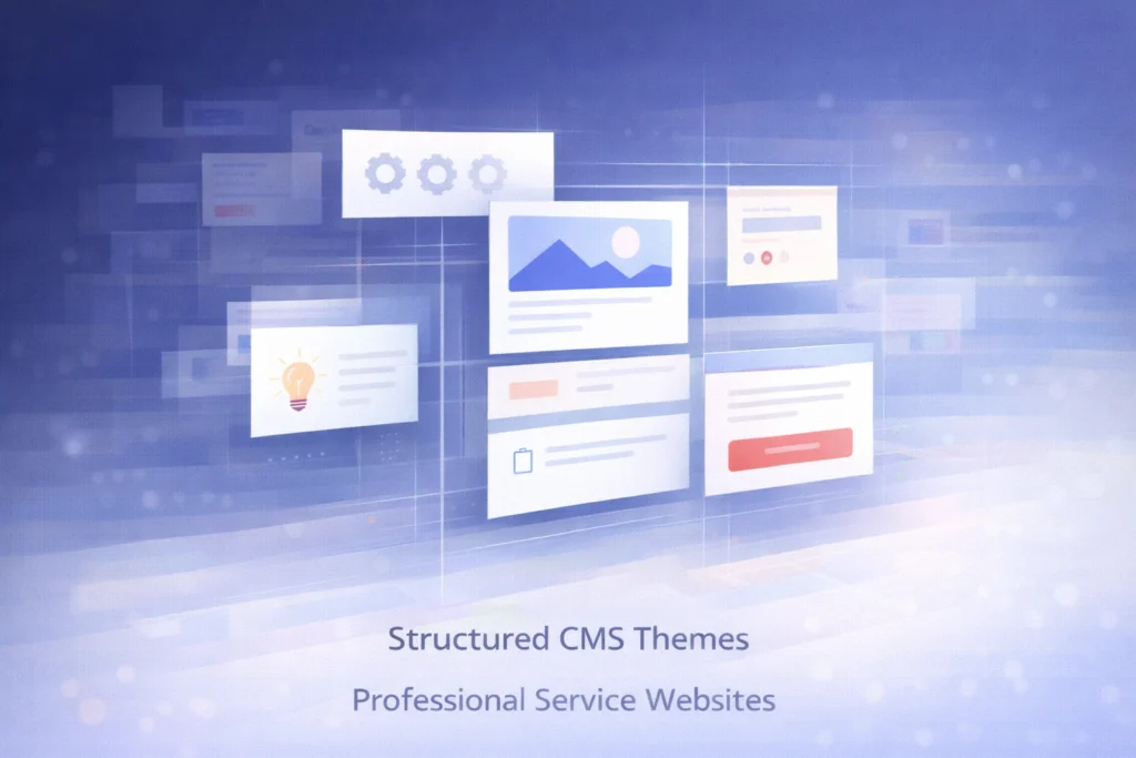structured CMS themes