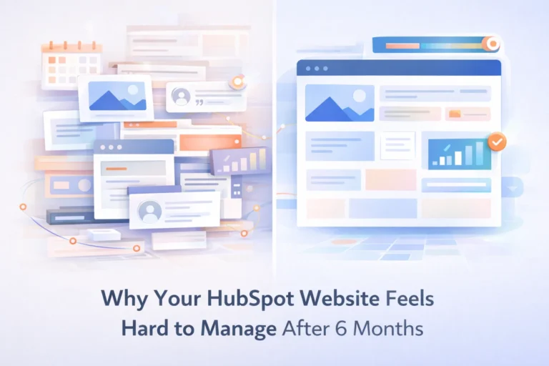 why your HubSpot website feels hard to manage