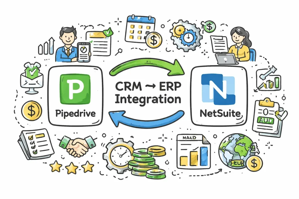 Pipedrive NetSuite Integration