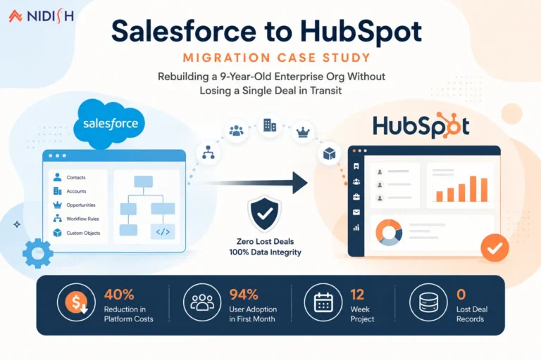 Salesforce to HubSpot migration case study