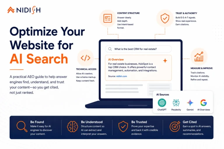 Optimize your website for AI search overview